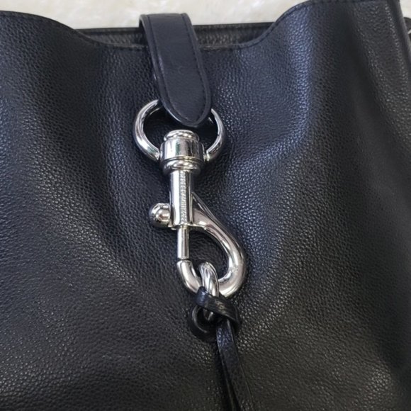 Rebecca Minkoff Megan Small Leather Feed Bag - Picture 5 of 5